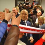 Karol Nawrocki podczas kampanii wyborczej