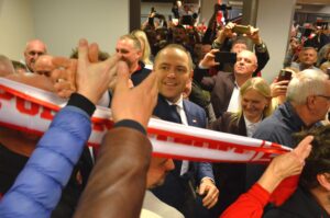 Karol Nawrocki podczas kampanii wyborczej