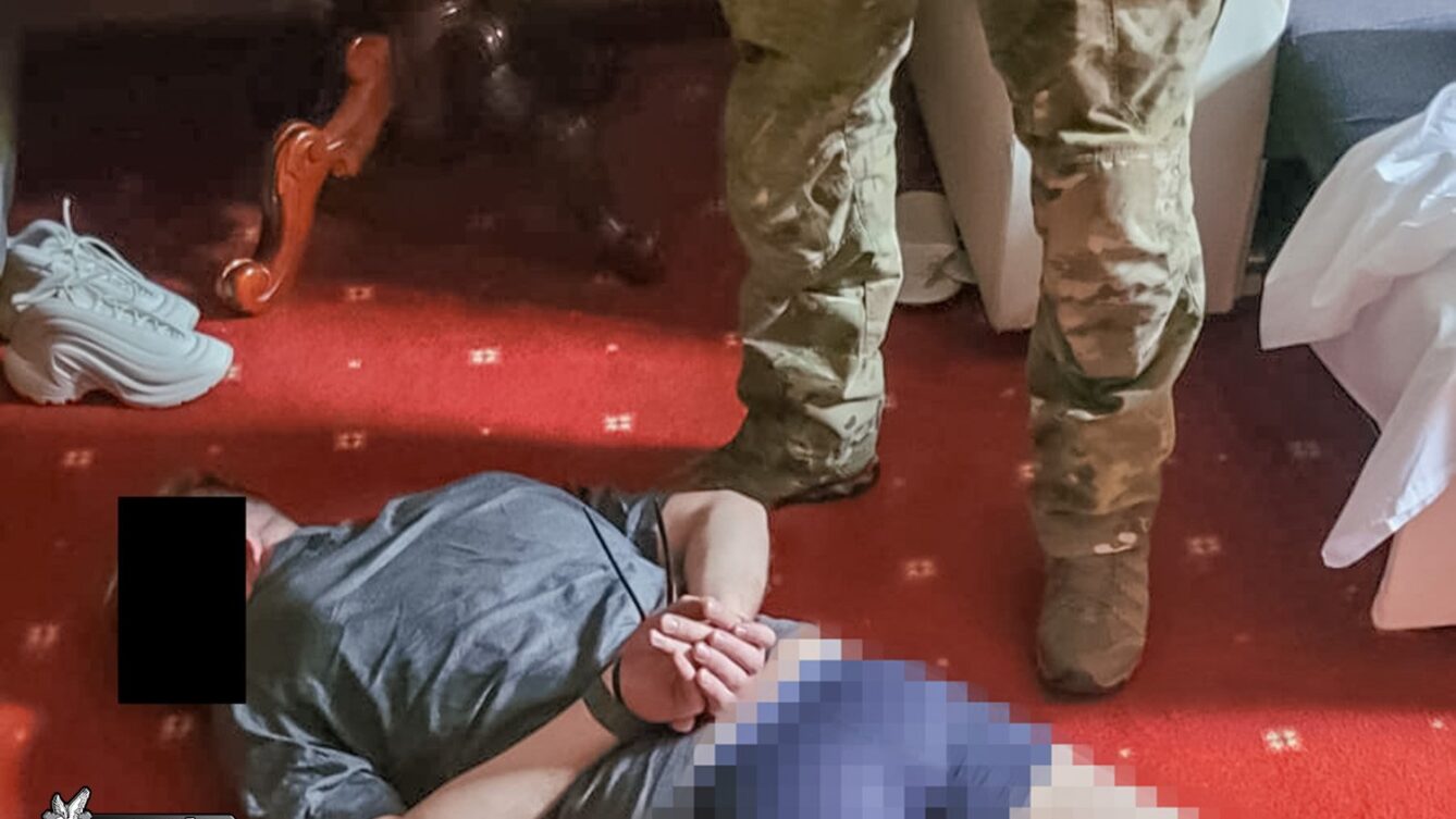 aresztowanie podejrzanego/CBŚP