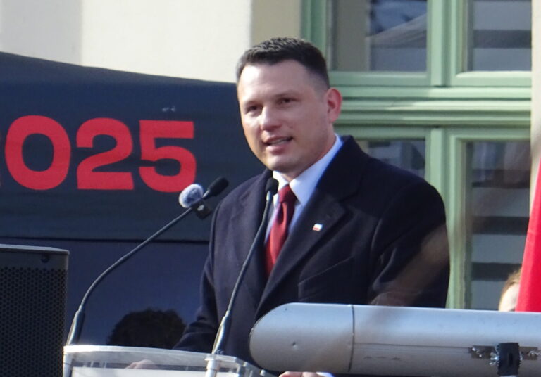 Sławomir Menzen na spotkaniu z wyborcami - Rabka Zdrój 2025, Jan Majer Palikot CC BY 4.0