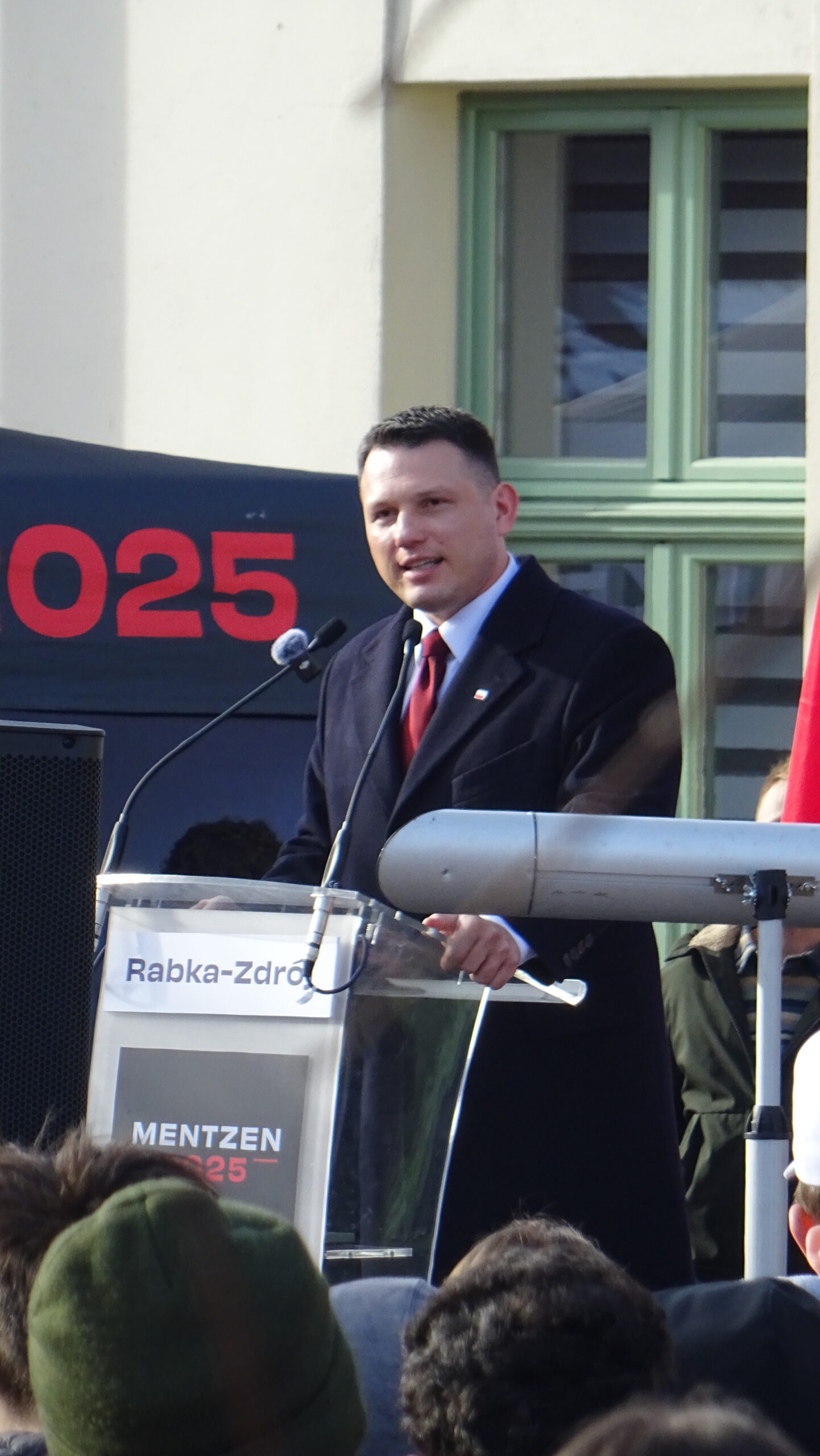 Sławomir Menzen na spotkaniu z wyborcami - Rabka Zdrój 2025, Jan Majer Palikot  CC BY 4.0