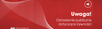 Ostrzeżenie GIS – woda mineralna Krystynka 330 ml wycofana z powodu możliwej obecności szkła