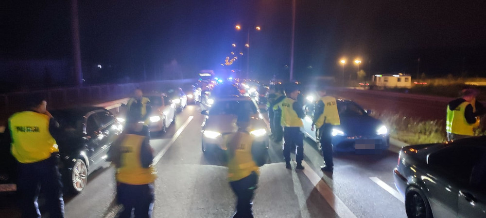 nocna akcja Policji