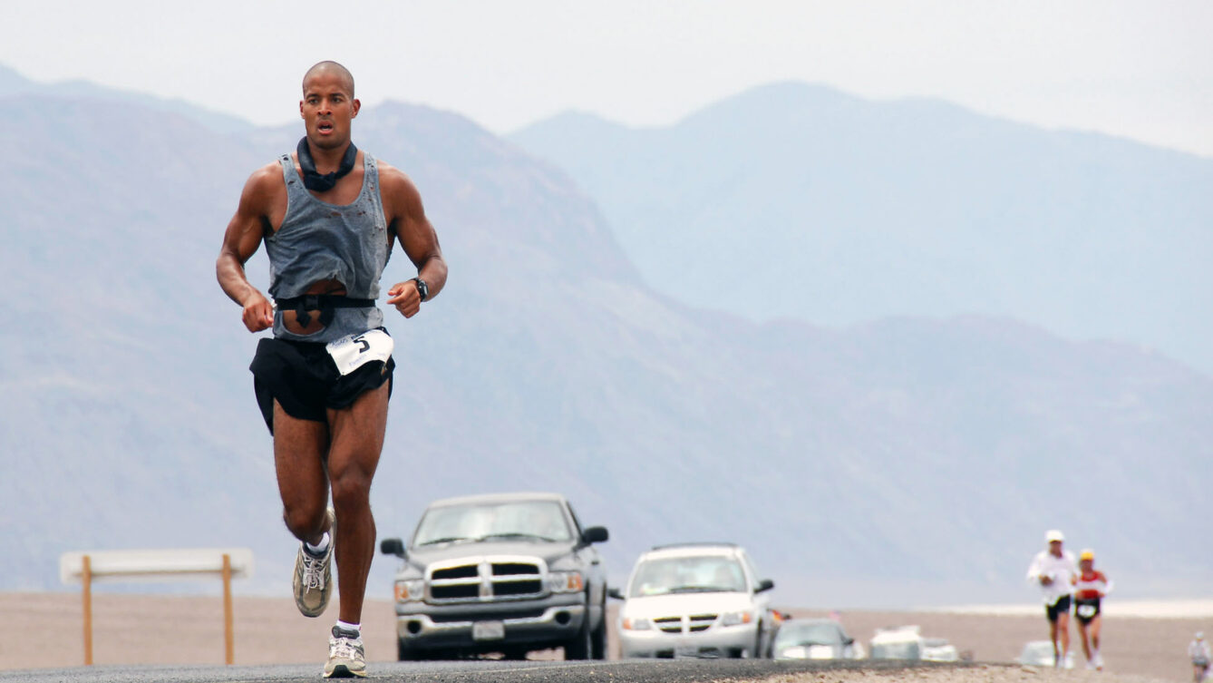 David Goggins na Badwater 135