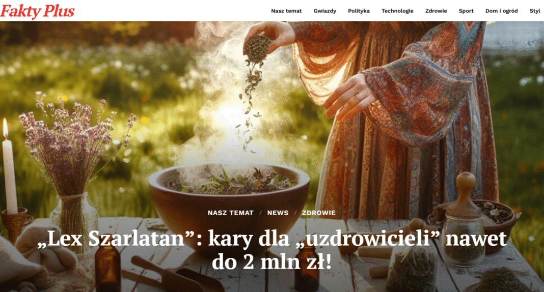 Lex Szarlatan – projekt ustawy przeciw pseudomedycynie i dla ochrony pacjentów