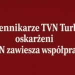 plansza tytułowa Dziennikarze TVN zawieszeni