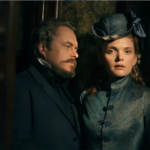 para aktorów w XIX wiecznych strojach