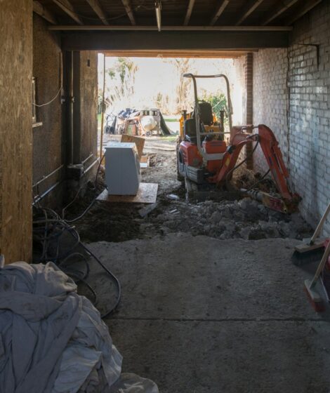 white plastic bag on floor