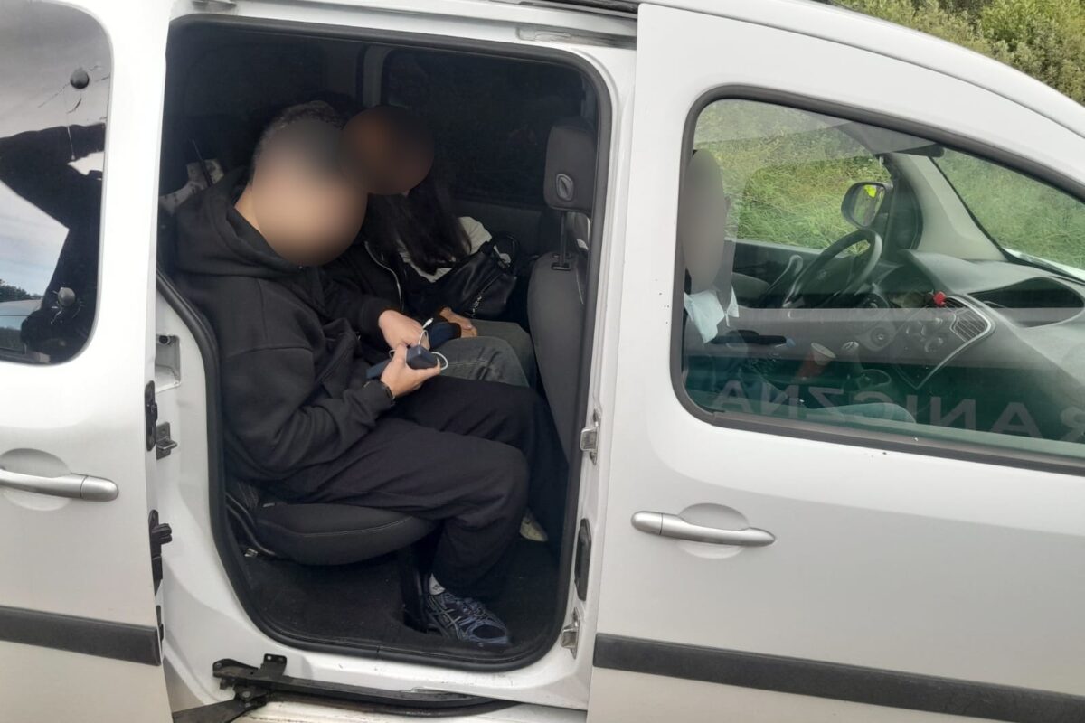 zatrzymanie przemytnika ludzi/Straż Graniczna