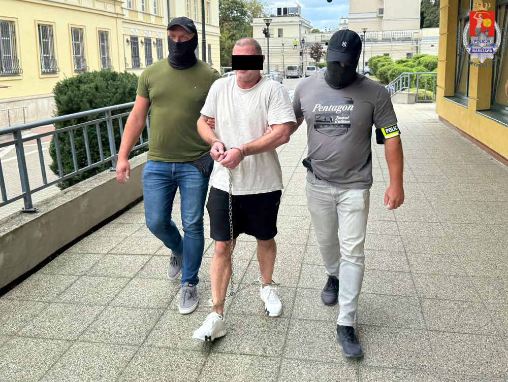 Aresztowanie gangsterów, Warszawa/ Policja