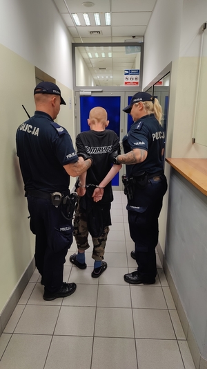 aresztowanie podejrzanego/Policja