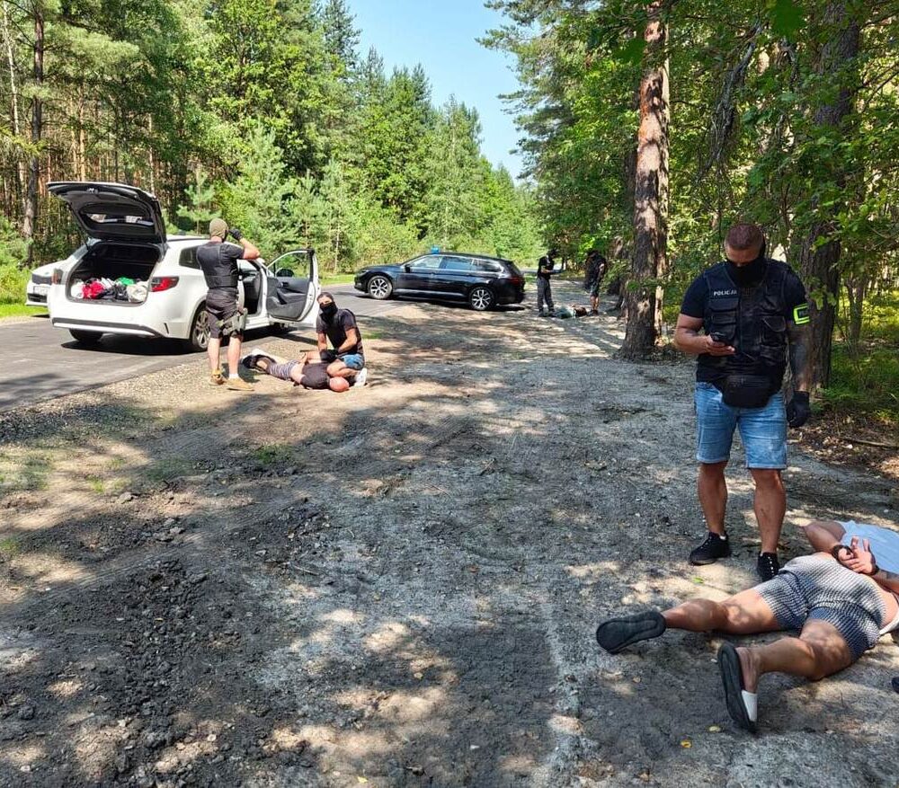 zatrzymanie włamywaczy/Policja