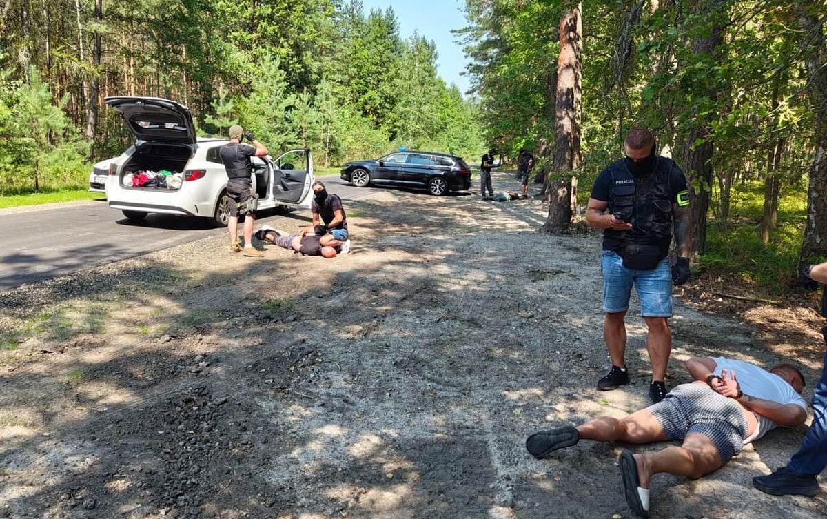 zatrzymanie włamywaczy/Policja