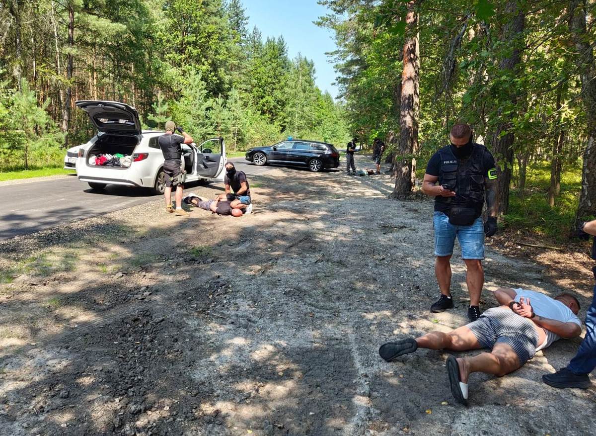 zatrzymanie włamywaczy/Policja