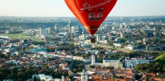 aerial photography of brown buildings during daytime