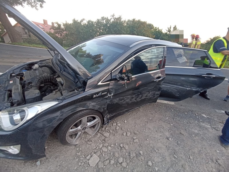 kolizja drogowa/Policja