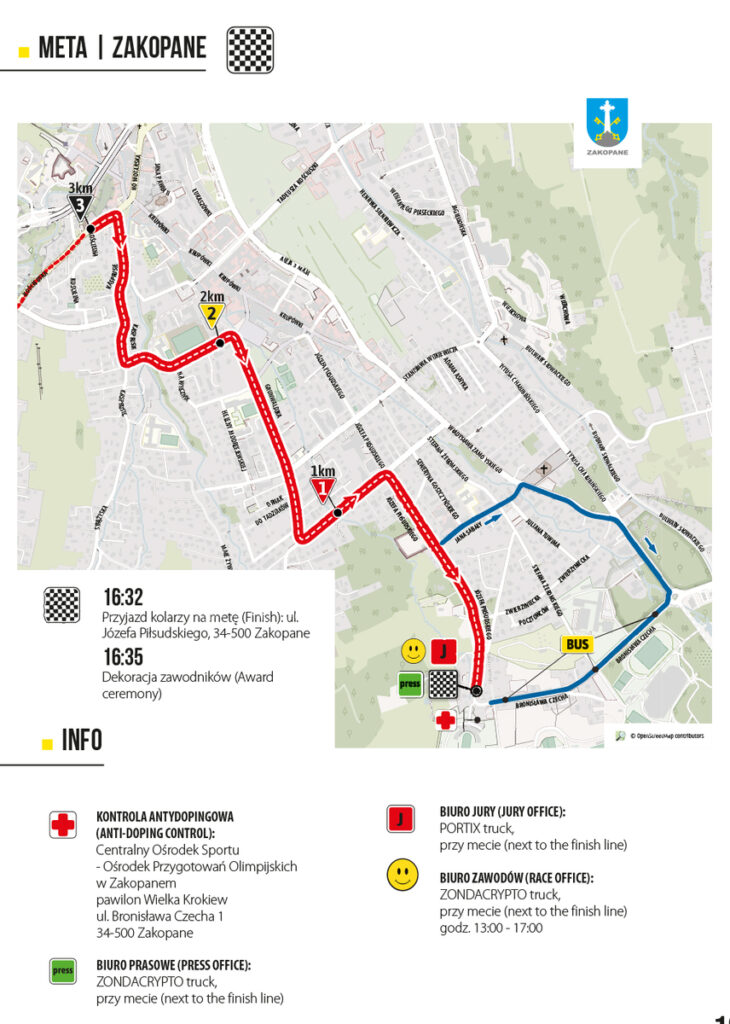 Tour de Pologne, Policja