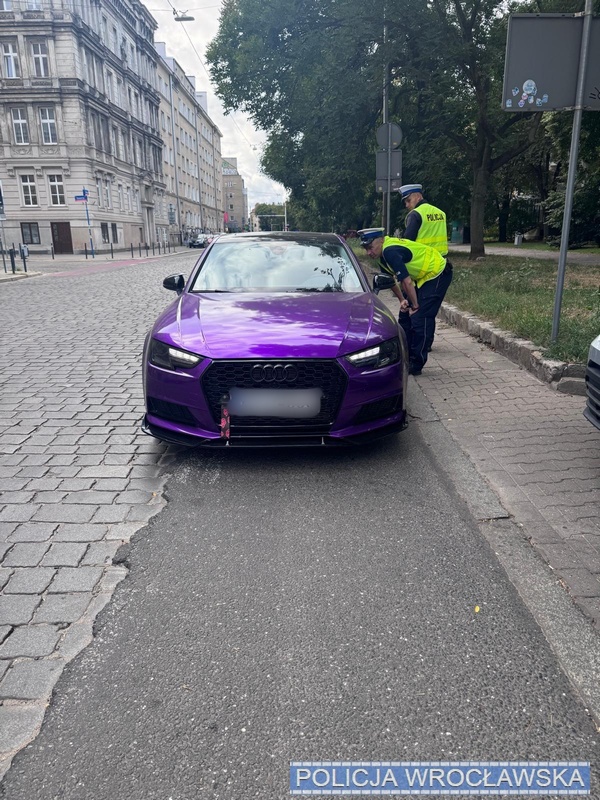 Policja sprawdzała poziom hałasu na wrocławskich drogach/Policja