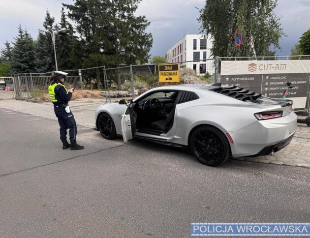 Policja sprawdzała poziom hałasu na wrocławskich drogach/Policja