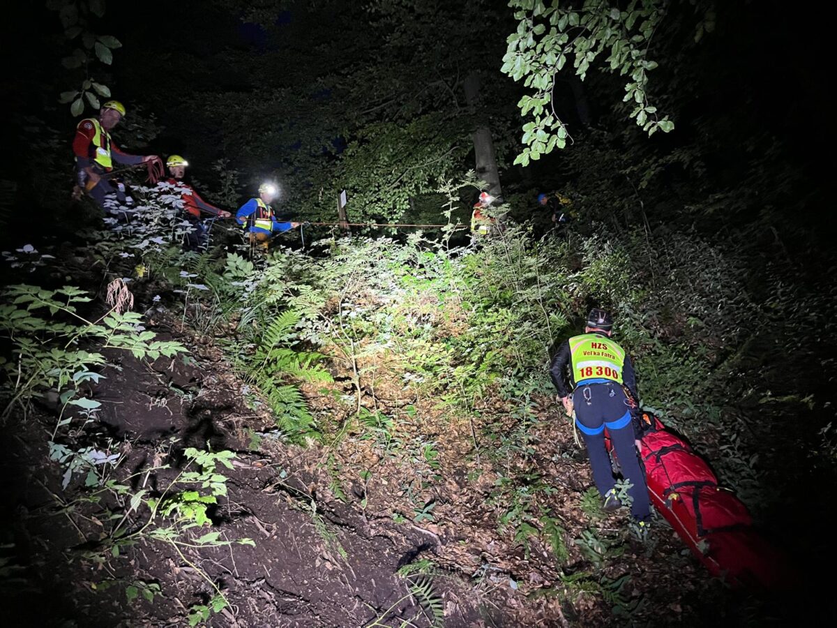 Słowacja - akcja ratunkowa polskiej turystki/HZS