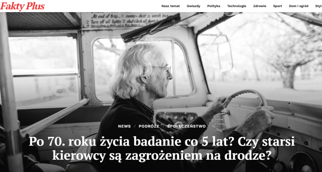 Prawo jazdy dla seniorów – badania po 70. roku życia według propozycji UE