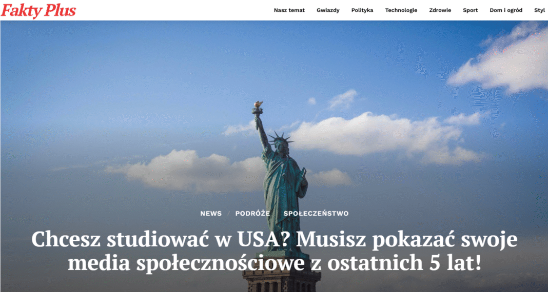 Wiza studencka USA 2025 – nowe zasady