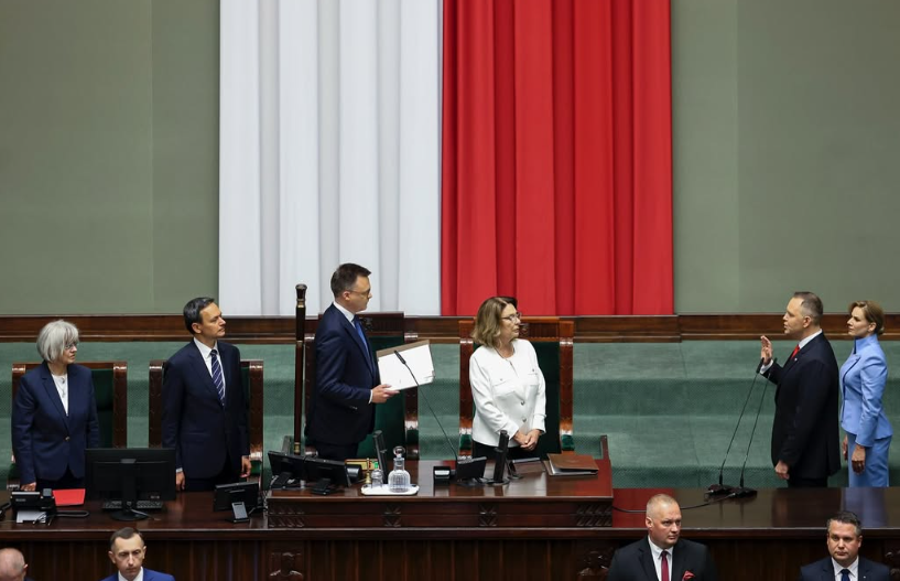 Zaprzysiężenie Prezydenta Karola Nawrockiego w Sejmie