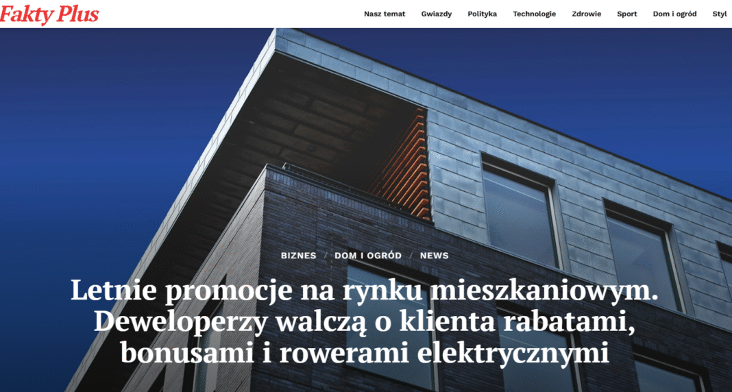 Letnie promocje na mieszkania 2025