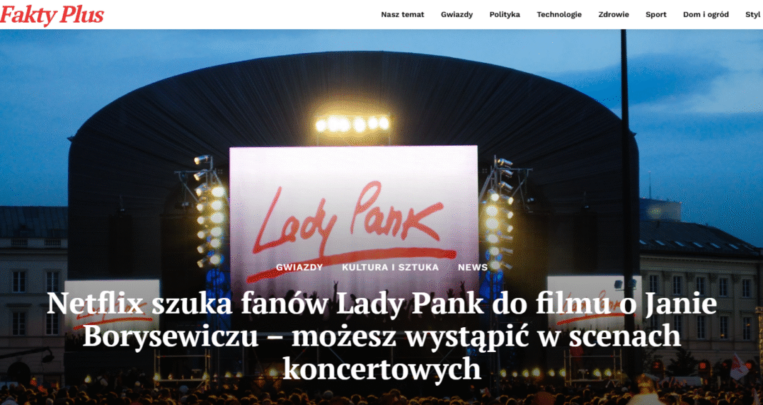 Film Netflix o Janie Borysewiczu