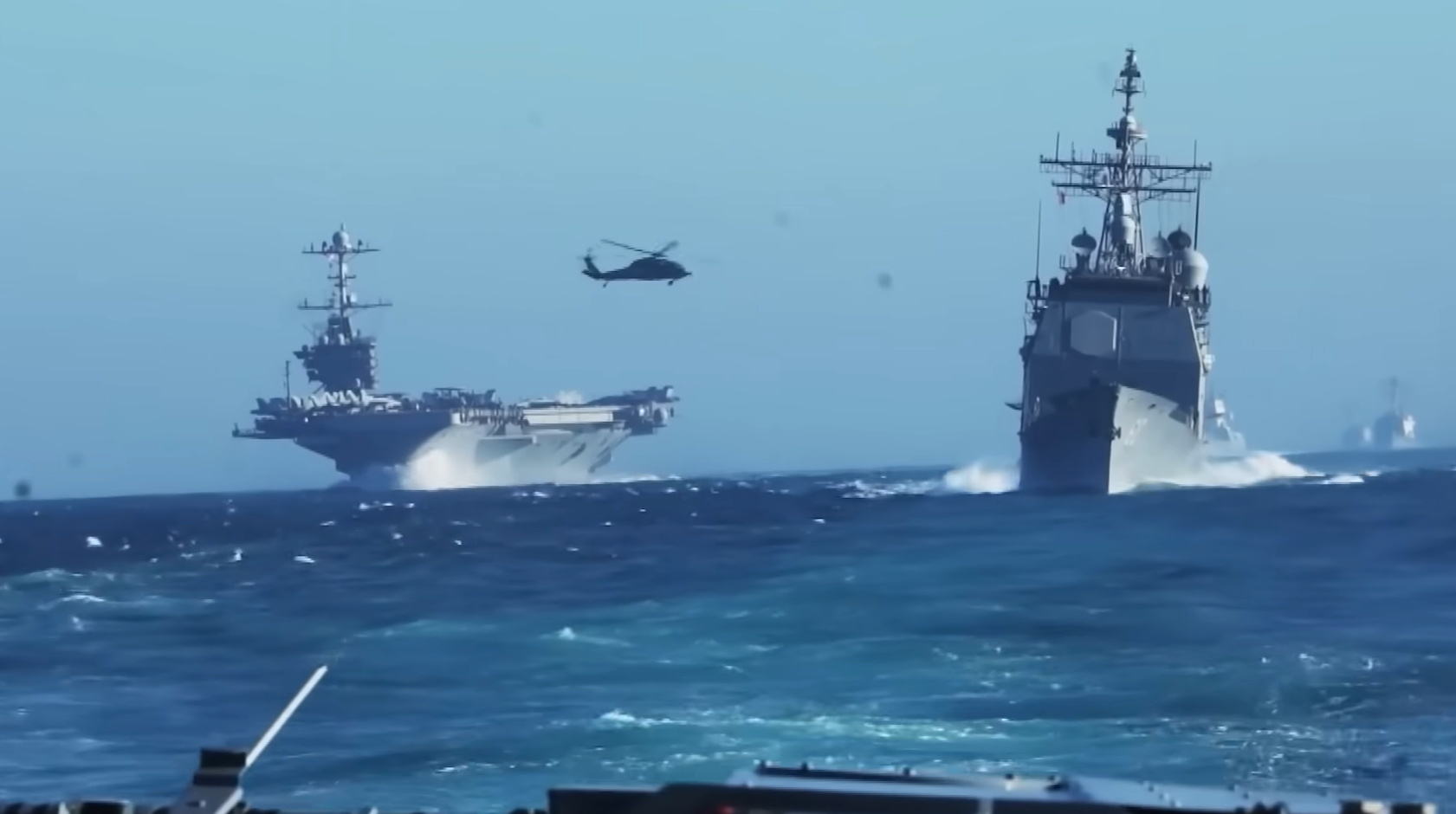 NATO - poszukiwania rosyjskiego okrętu podwodnego/ Navy Media/Youtube