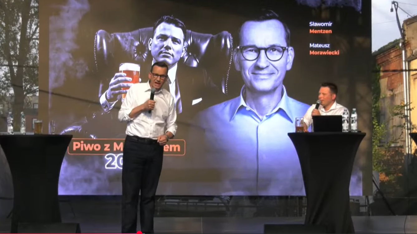 kadr z programu Piwo z Mentzenem/YouTube