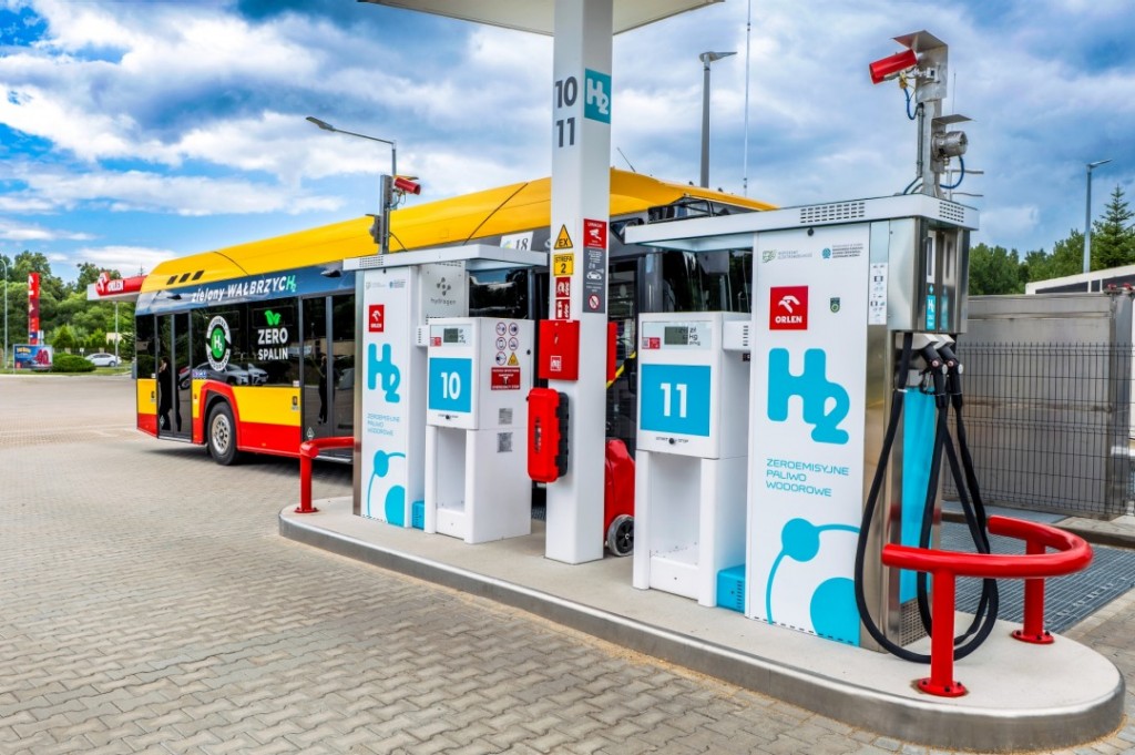 stacja wodorowa ORLEN w Wałbrzychu, fot.: ORLEN