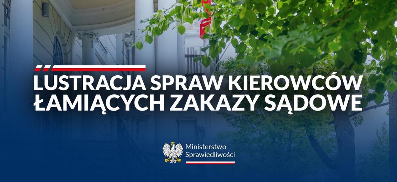 akcja walki z przestępcami drogowymi/ Ministerstwo Sprawiedliwości