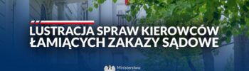 akcja walki z przestępcami drogowymi/ Ministerstwo Sprawiedliwości
