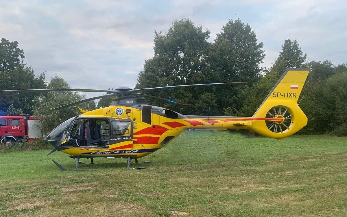śmigłowiec LPR/ Policja