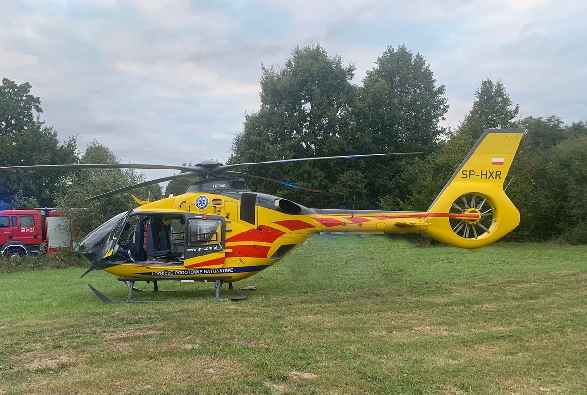 śmigłowiec LPR/ Policja