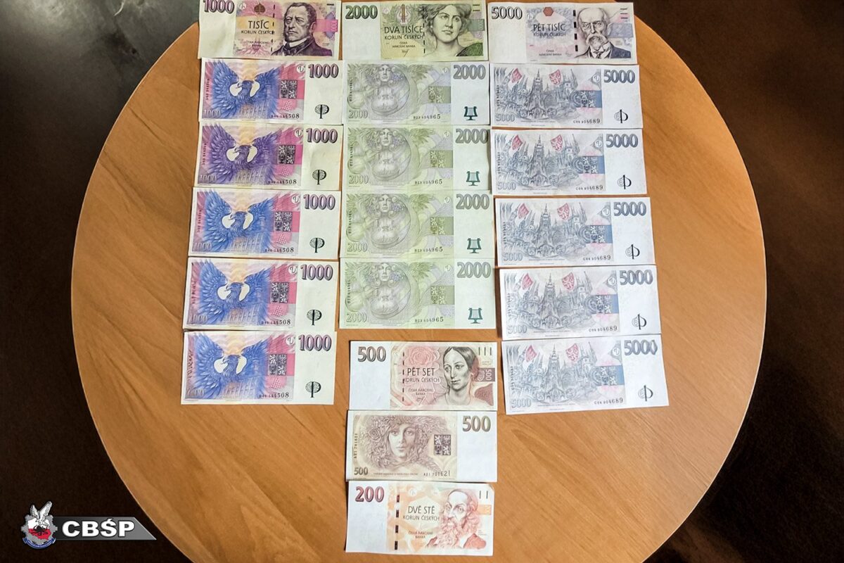 zatrzymanie fałszerza pieniędzy/ CBŚP