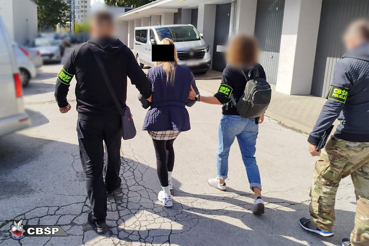 Aresztowanie CBŚP/Policja