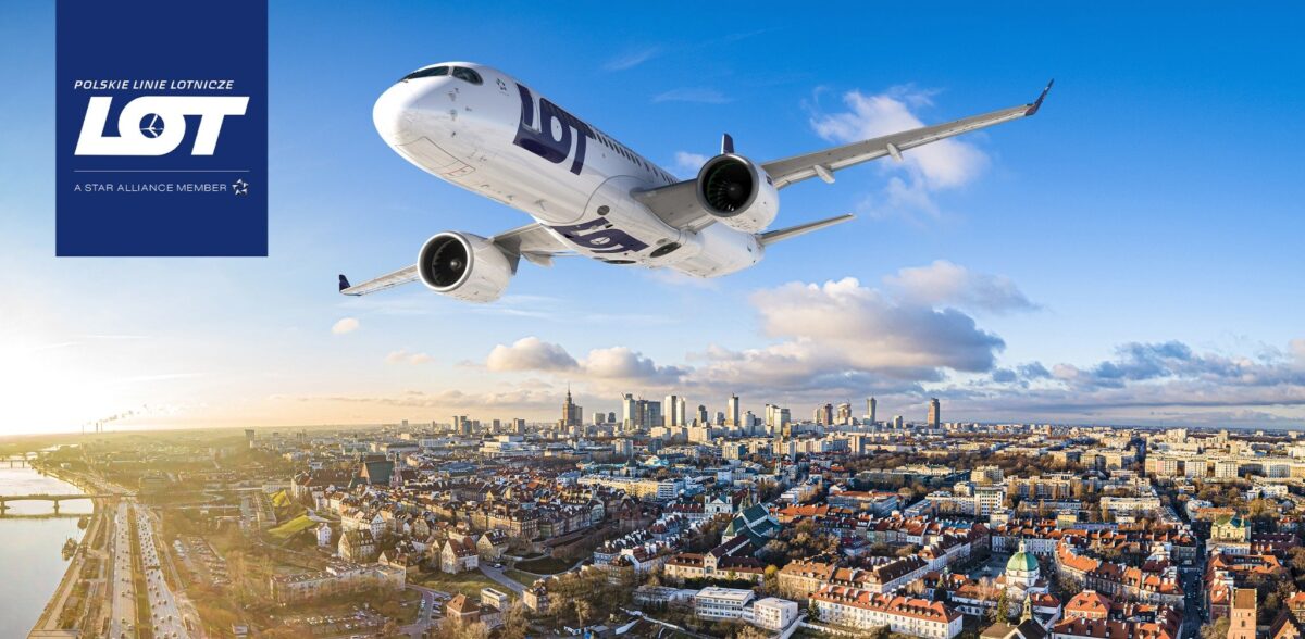 Airbus a 220 w barwach LOT/mat. LOT