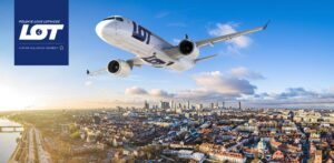 Airbus a 220 w barwach LOT/mat. LOT