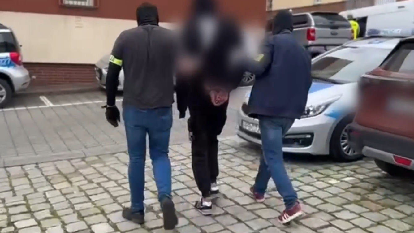 aresztowanie przemytników migrantów/Policja