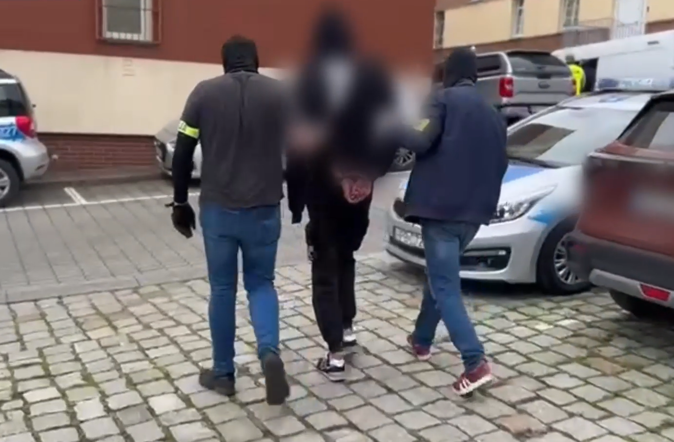 aresztowanie przemytników migrantów/Policja