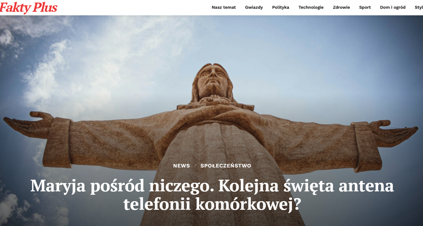 Pomnik Matki Boskiej w Konotopiu – fundacja Romana Karkosika