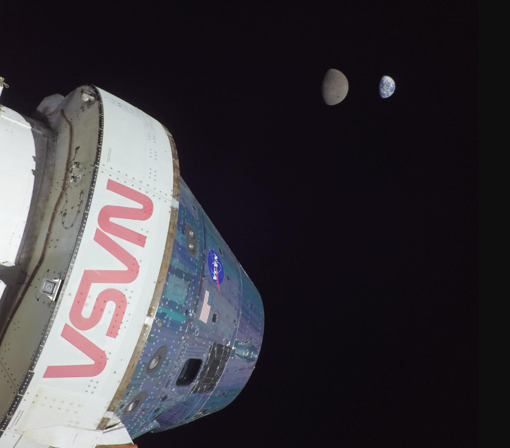 moduł Orion w misji księżycowej / NASA