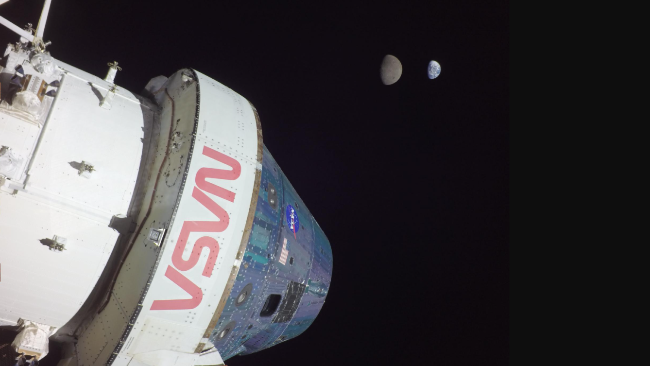 moduł Orion w misji księżycowej / NASA