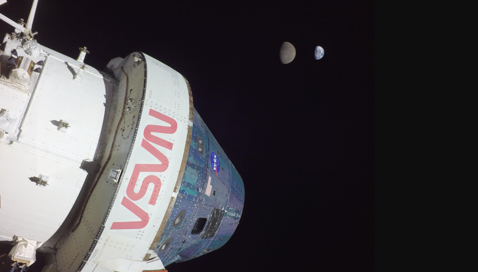 moduł Orion w misji księżycowej / NASA