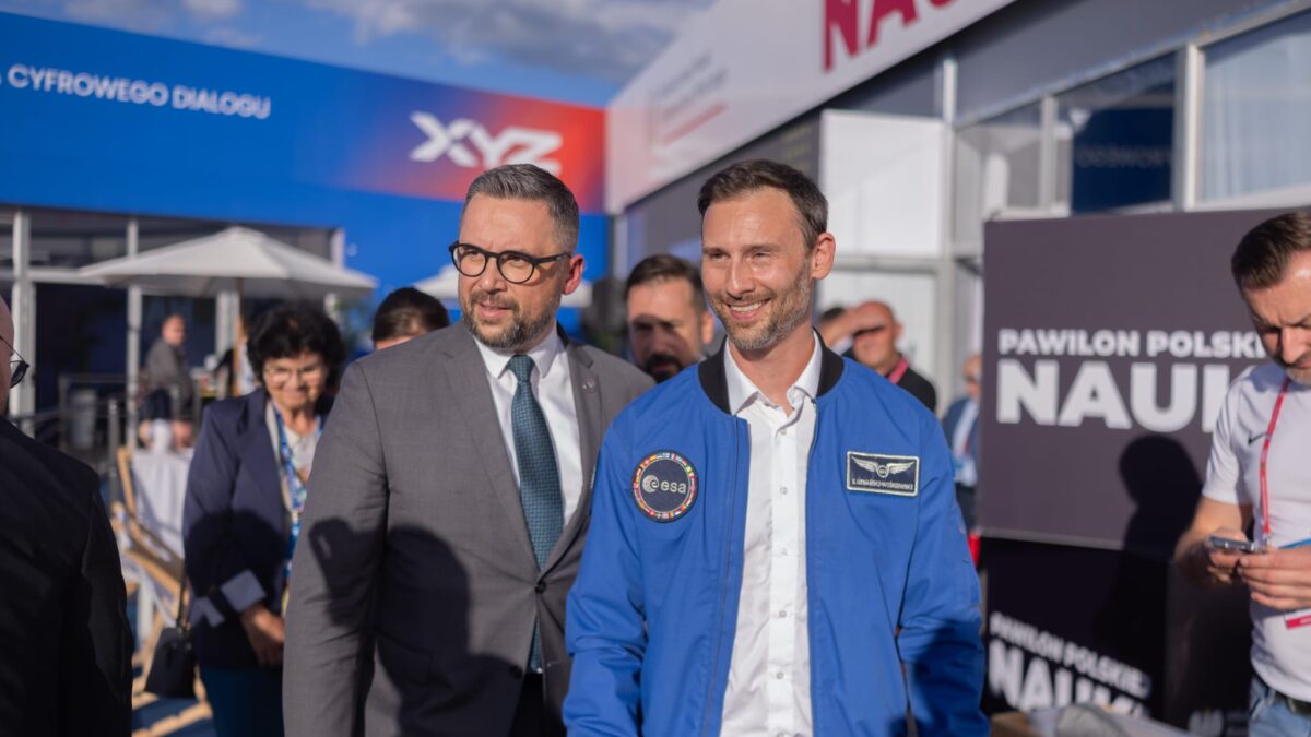 min. Marcin Kulasek i Sławosz Uznański-Wiśniewski/MNiSW