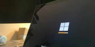 black and white laptop computer