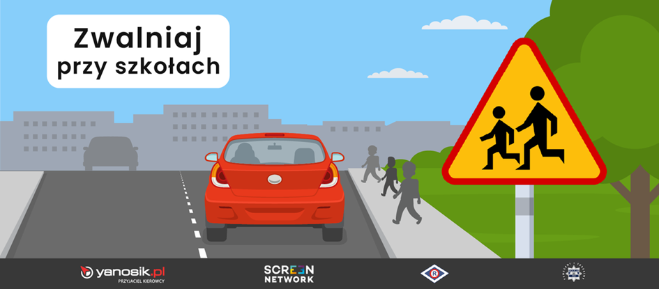 akcja Bezpieczna droga do szkoły/Policja