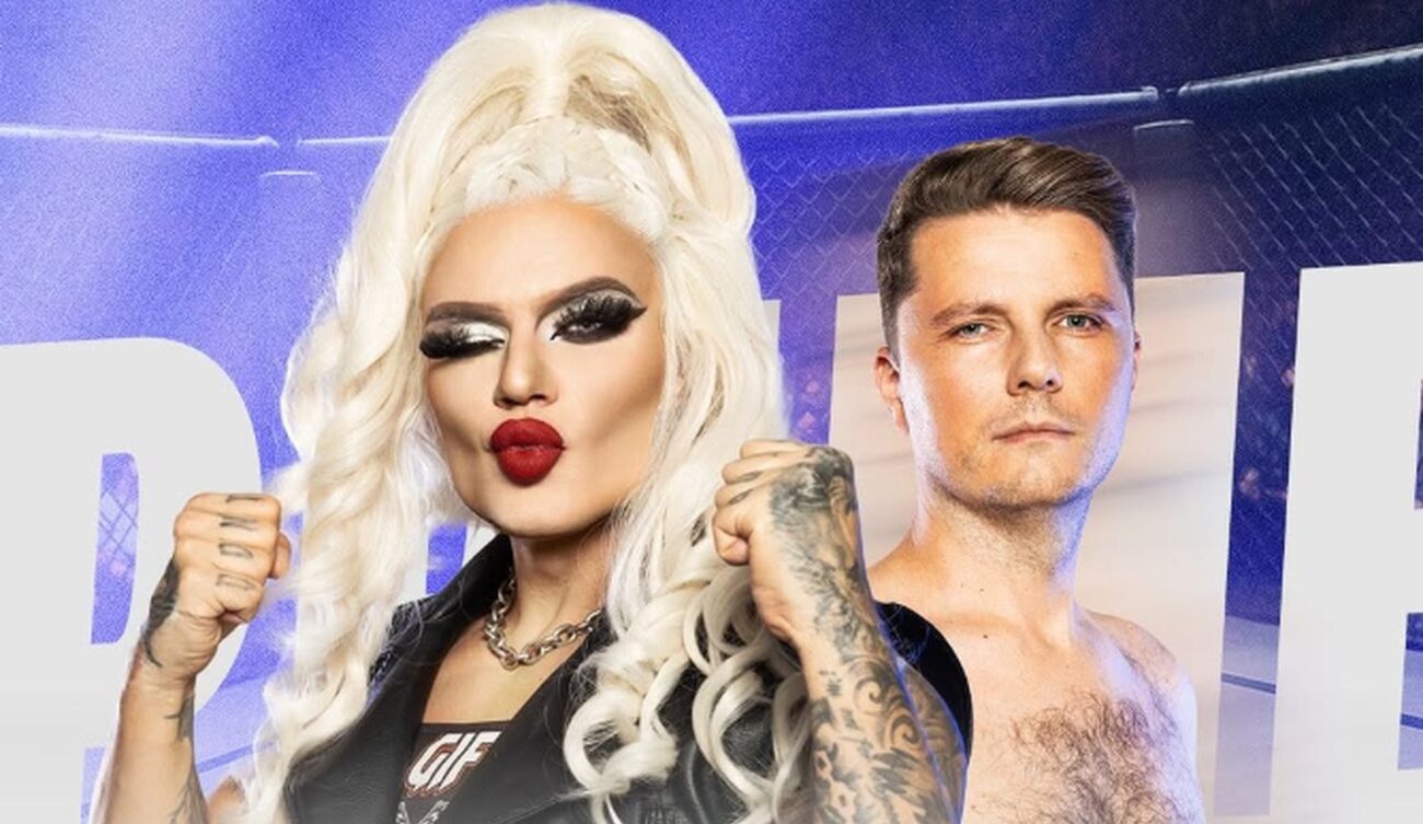 plakat walki Dżagi z Korczarowskim/Prime MMA